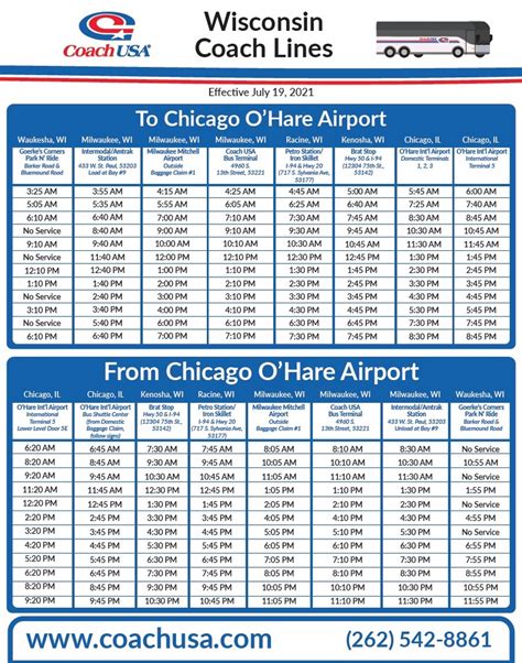 coach usa bus schedule 2021.